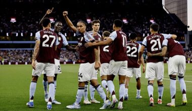 Villa missed out on a Champions League spot on the final day of the Premier League season