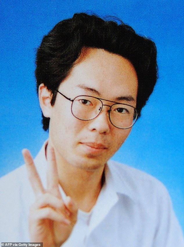 This undated file picture shows Tomohiro Kato, who killed seven people in a stabbing frenzy in Tokyo's Akihabara electronics district in 2008