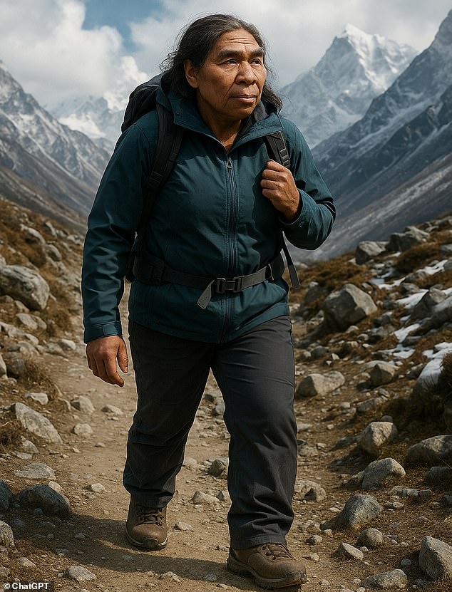 Denisovan genes are responsible for high-altitude adaptations in Tibetans. If they hadn't gone extinct, even more of their genes would have mixed into the modern human genome (AI-generated impression)