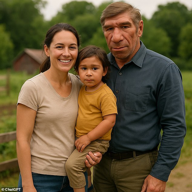 Neanderthals and modern humans interbred when we overlapped and would likely continue to into the future. Scientists say that male Neanderthal and Homo sapiens female couples would have had the highest likelihood of producing fertile hybrid offspring (AI-generated impression)