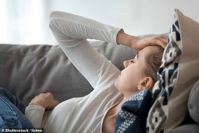 Researchers in Italy found liraglutide, the active ingredient in weight-loss drugs Victoza and Saxenda, may reduce migraine frequency by 50 percent (stock image)
