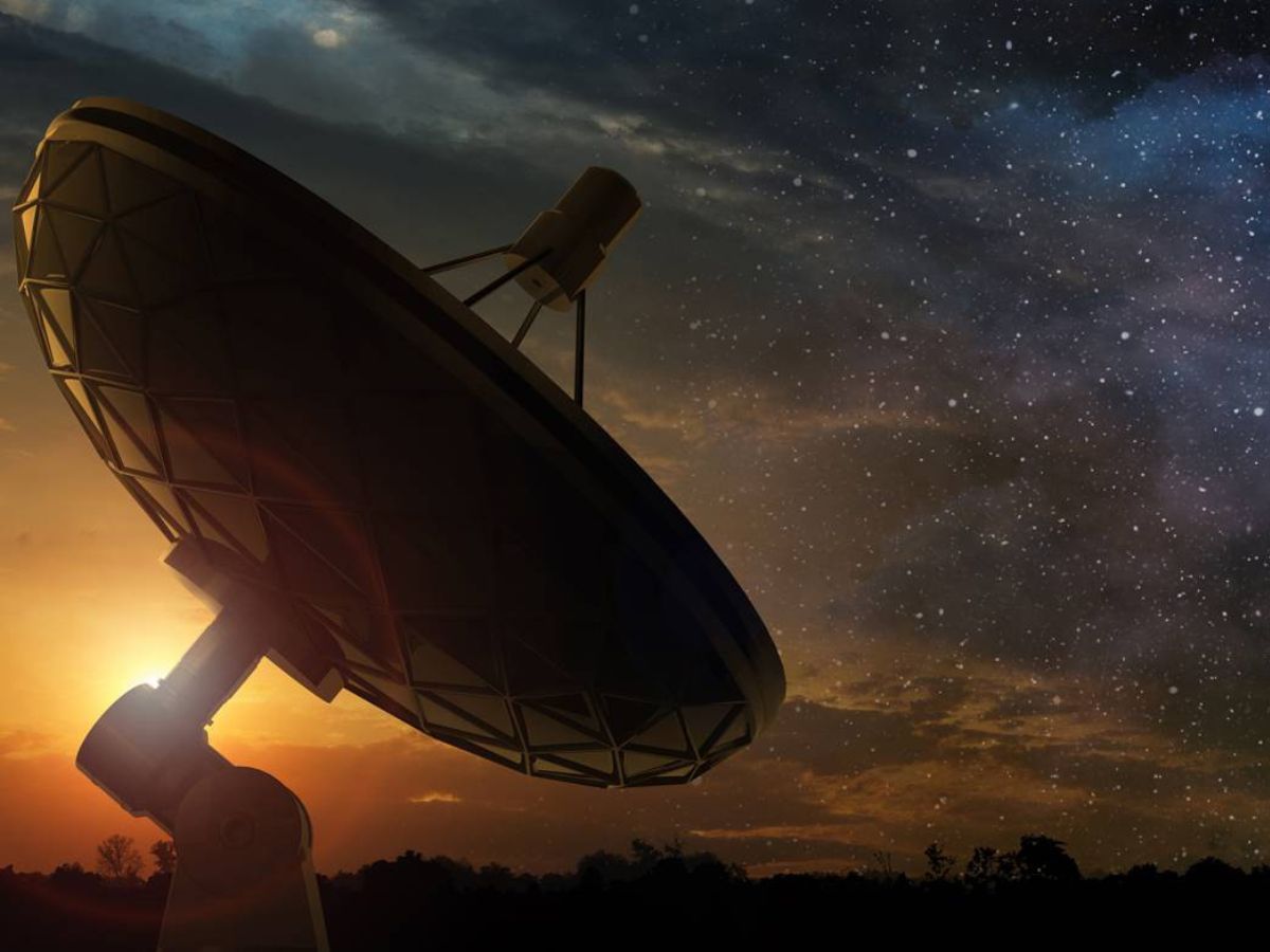 A radio signal detected deep in space has a technological origin known to man