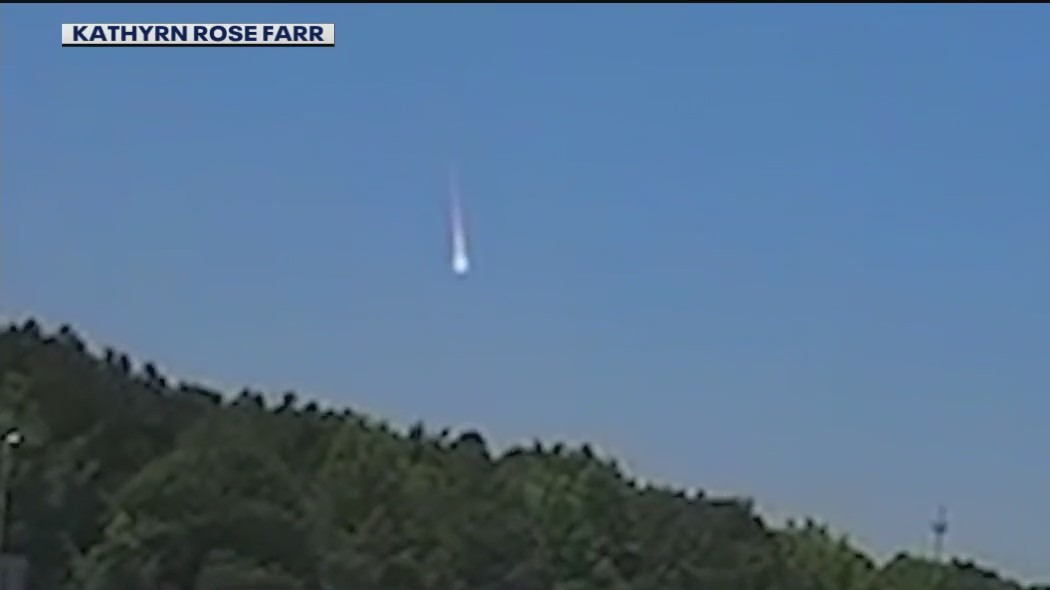 Fireball seen across Southeast