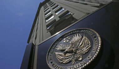 Department of Veterans Affairs building in Washington