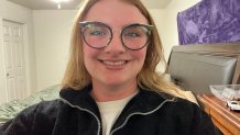 Morgain McClurg is an informational technology specialist on the USS Lenah Sutcliffe Higbee. She is shown in this family photo from earlier this year.