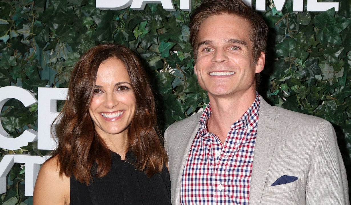 Rebecca Budig, Greg Rikaart at arrivals for CBS Daytime #1 for 30 Years Launch Party, The Paley Center for Media, Beverly Hills, CA October 10, 2016. Photo By: Priscilla Grant/Everett Collection