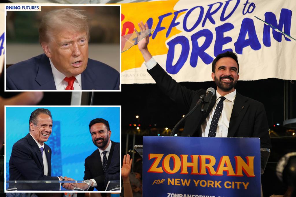 Trump calls Zohran Mamdani a 'communist,' threatens to cut off NYC federal funds if he's elected
