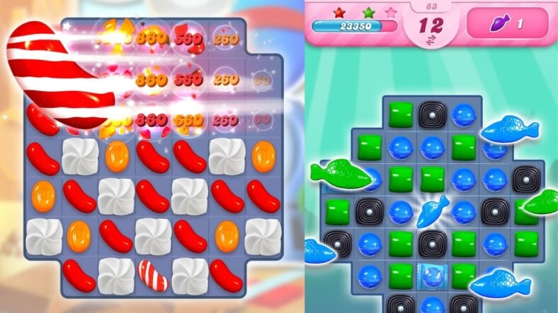 Candy Crush Saga (2012), King, Screenshot via Microsoft