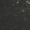 anomalous tracks cosmic ray showers