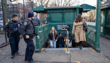 Man, 50, dies after being found stabbed in neck at NYC subway station