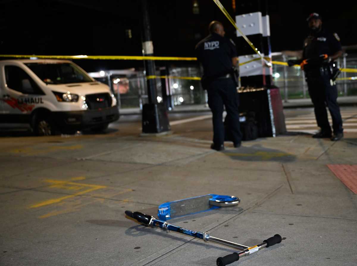 15-year-old boy shot while riding scooter in Brooklyn
