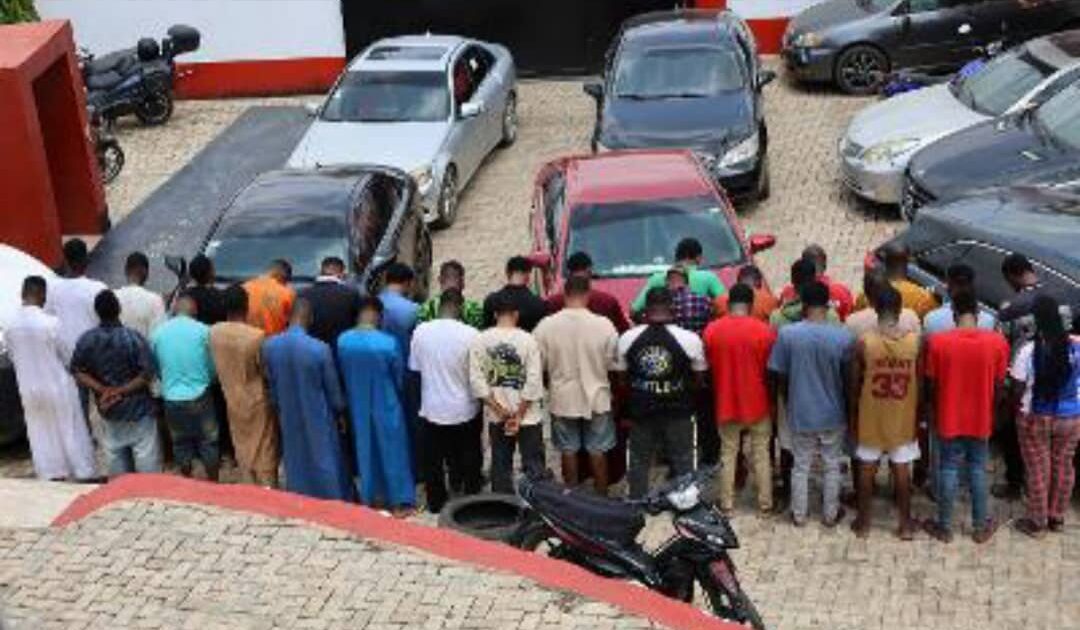 EFCC arrests 34 Internet Fraudsters in Ekiti