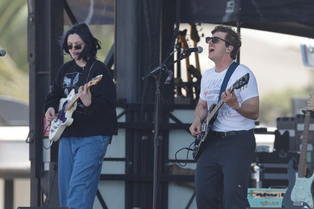 Several bands performed at the 2025 Bro-Am Beachfest on Moonlight...