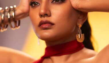 Eesha Rebba Turned Sexy Red Rose