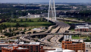 Shaboozey, Dallas rapper BigXthaPlug drop music video featuring Margaret Hunt Hill Bridge