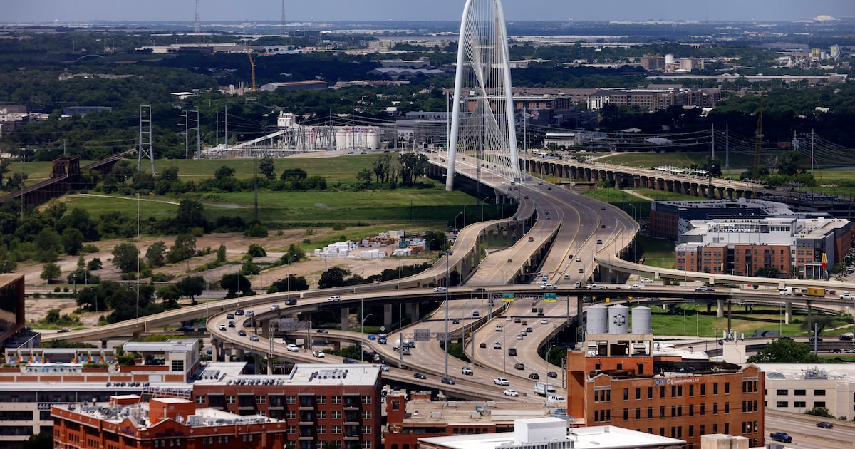 Shaboozey, Dallas rapper BigXthaPlug drop music video featuring Margaret Hunt Hill Bridge