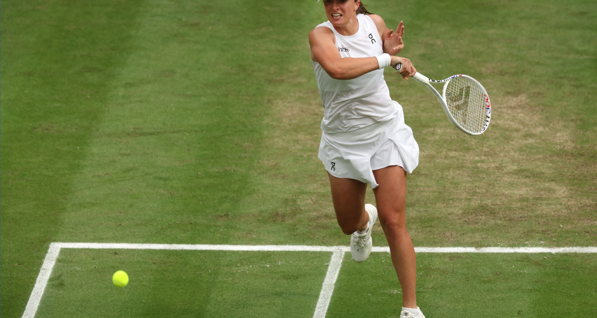 Swiatek back on grass; rematch of 2024 final in first round