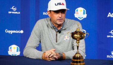 Padraig Harrington says whether Keegan Bradley can be Team USA's playing captain as he sends warning to Team Europe