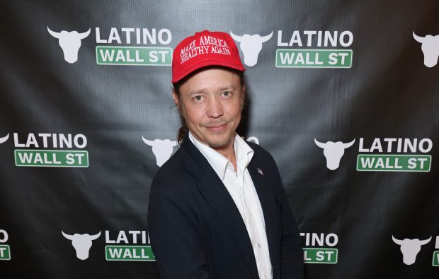 Brock Pierce at Mar-a-Lago on Feb. 4, 2025 in Florida. (Photo by Romain Maurice/Getty Images for Latino Wall Street)