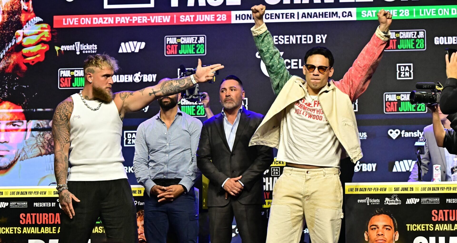 Dana White shreds Jake Paul and Oscar De La Hoya as he claims he didn't know Chavez Jr fight clashes with UFC 317
