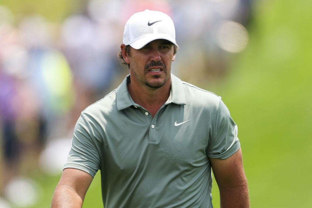 Brooks Koepka of the United States walks to the third green during the first round of the 125th U.S. OPEN at Oakmont Country Club on June 12, 2025 in Oakmont, Pennsylvania. 