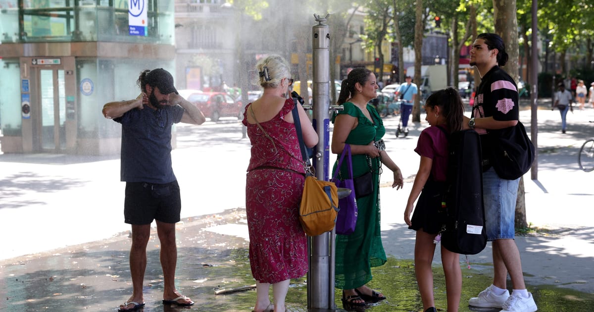 Le Pen vows ‘major air-conditioning equipment plan’ as France swelters – POLITICO