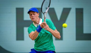 Jannik Sinner sends message to fans on social media after his surprise second round defeat to Alexander Bublik in Halle