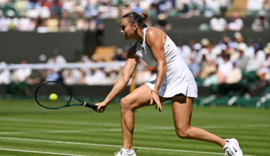 Sabalenka cruises past Branstine on a blistering day at Wimbledon