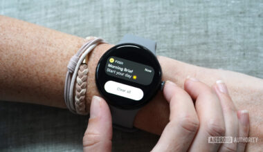 A user accesses their Morning Brief via the feature's notification.