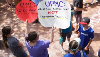 Pittsburghers protest UPMC gender-affirming care cuts