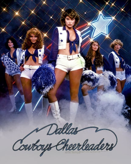 The 1977 poster of the Dallas Cowboys Cheerleaders sold more than 1 million copies and found...