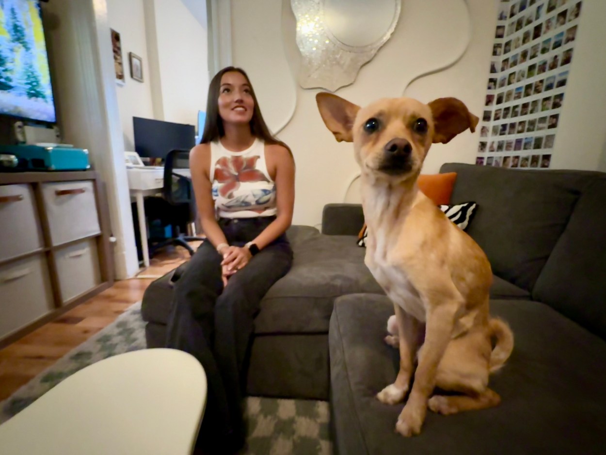 Chili back home with Gabby