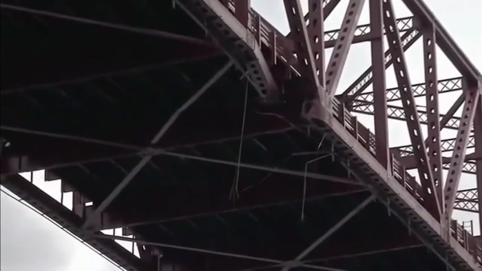 WB Mathews Bridge closed due to crash with injuries