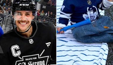 Justin Bieber's Son Jack Wears a Toronto Maple Leafs Jersey on Vacation