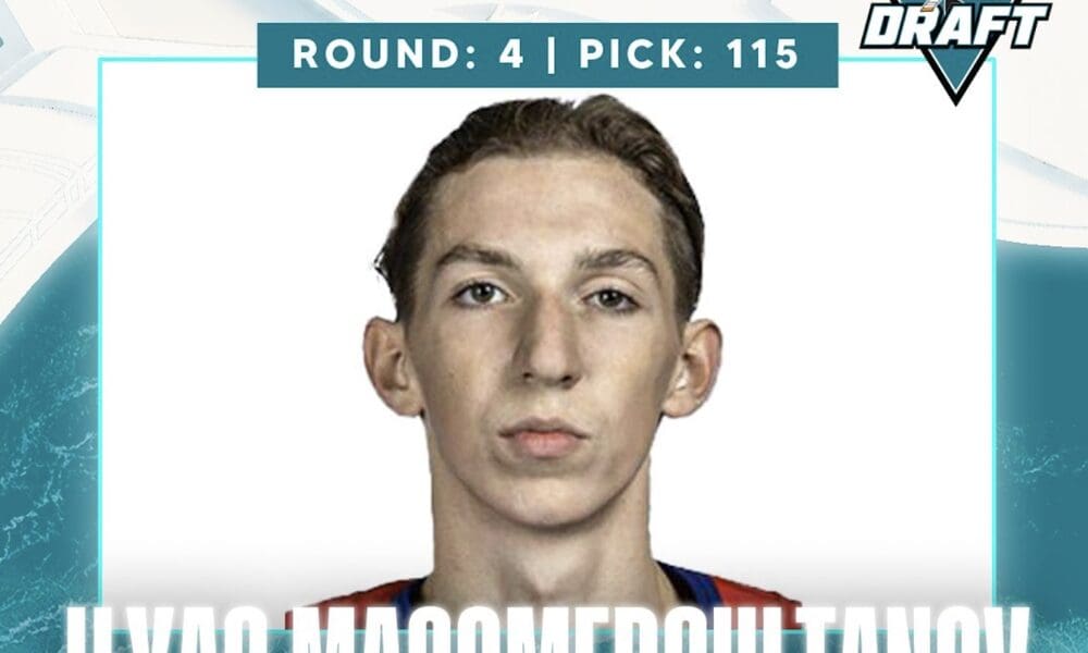 BREAKING: Sharks Pick Ilyas Magomedsultanov at No. 115 in 2025 Draft