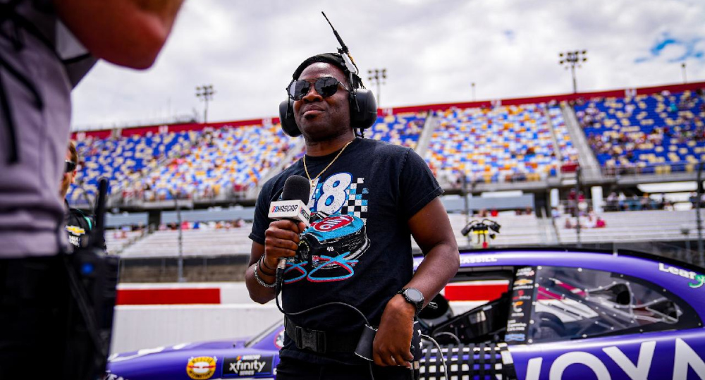 Dylan 'Mamba' Smith talks NASCAR work with Bleacher Report