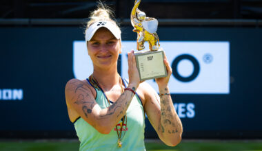 Vondrousova outlasts Wang Xinyu for Berlin title