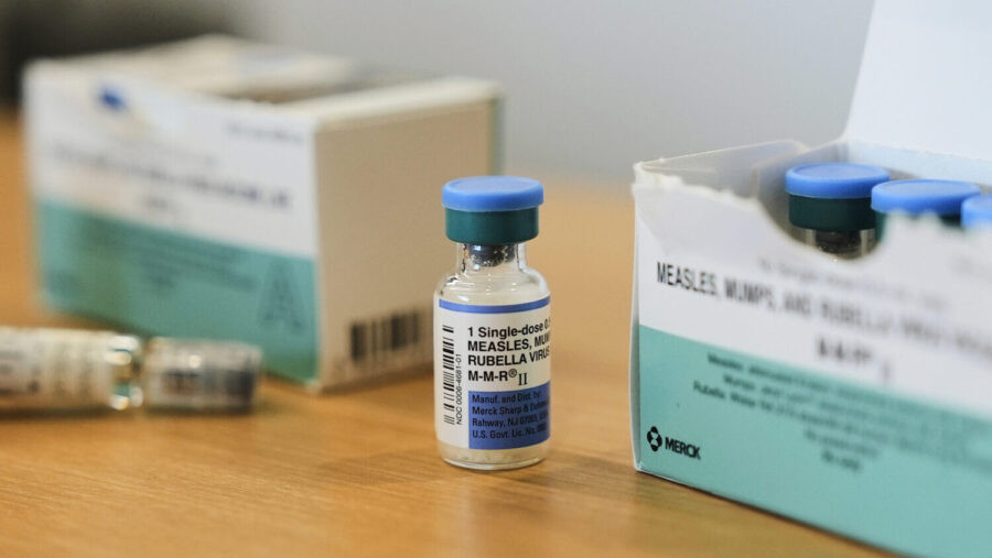 measles vaccine...