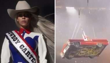 Beyoncé's Mid-Air Car Almost Tips Over During 'Cowboy Carter' Tour