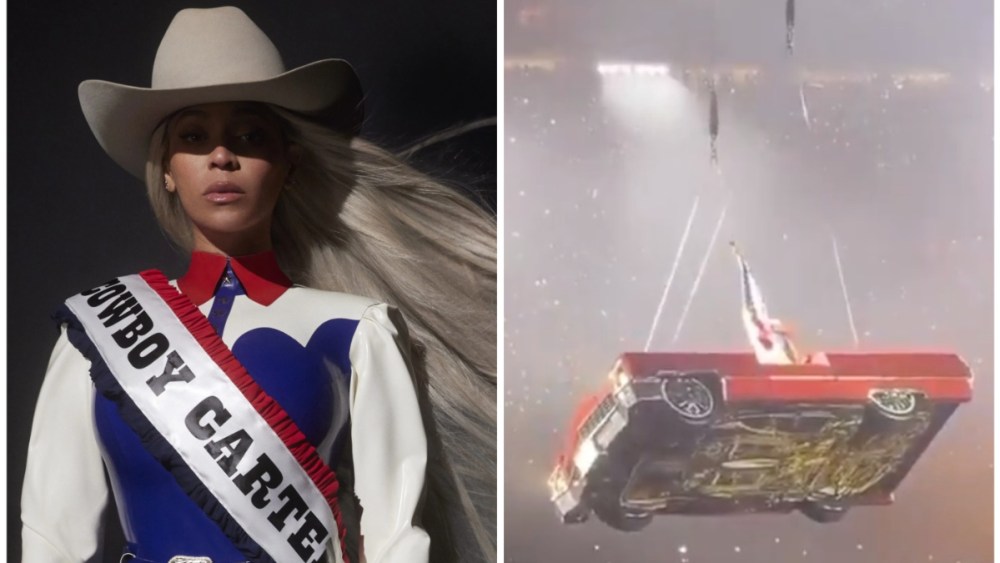 Beyoncé's Mid-Air Car Almost Tips Over During 'Cowboy Carter' Tour