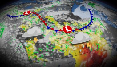Renewed storm, funnel cloud potential shifts on the Prairies