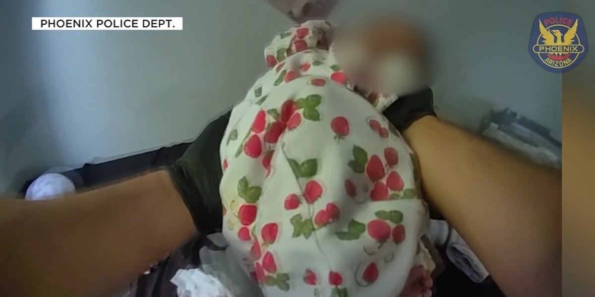 Newborn likely alone several days, rescued from Phoenix apartment