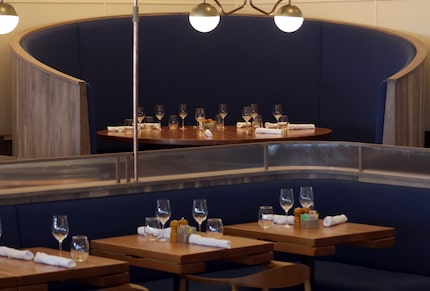 Many restaurants have a single table that feels made for VIPs. At Frenchie, it's the...