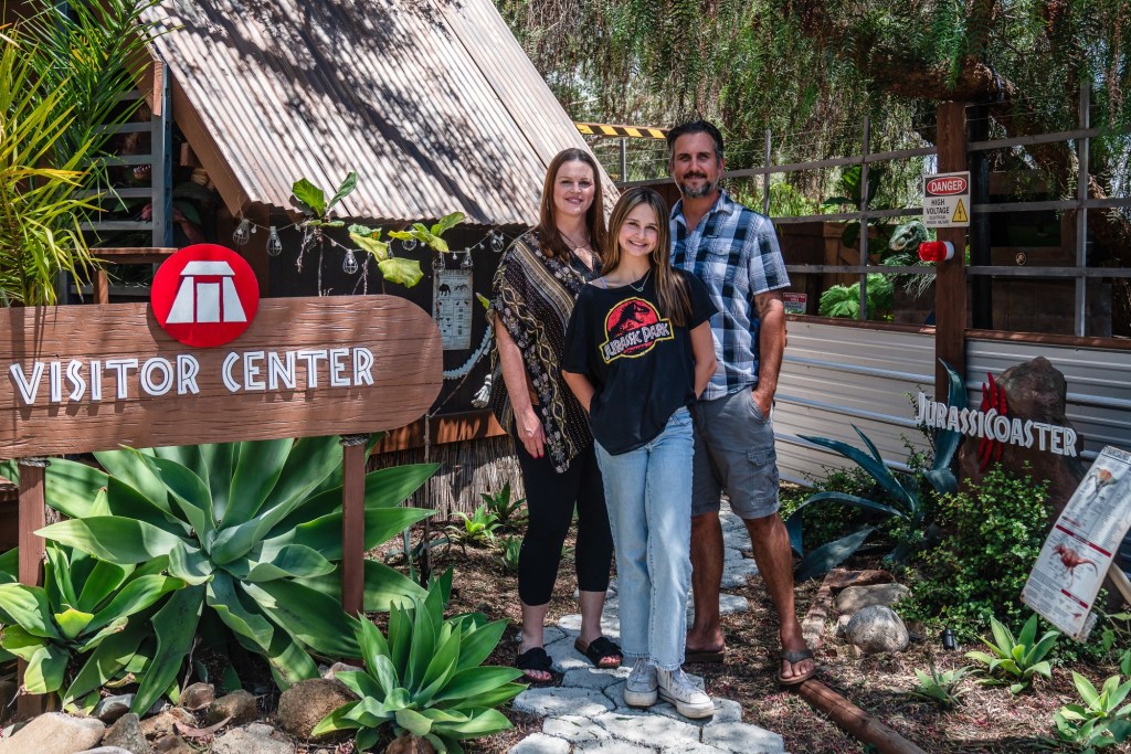 How one family turned their backyard into a Hollywood backlot