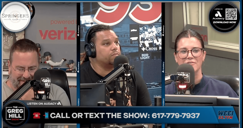 The Greg Hill Show on WEEI went off on Aaron Rodgers. 