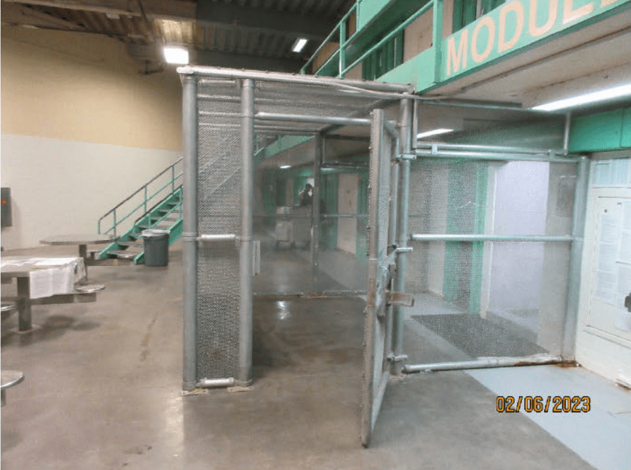 In San Diego’s largest jail, some detainees spend out-of-cell time in small, cage-like enclosures – San Diego Union-Tribune