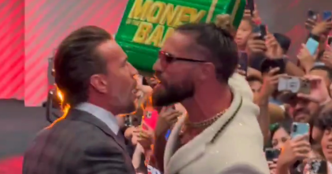 CM Punk, Seth Rollins separated by security after heated moment at Fanatics Fest NYC