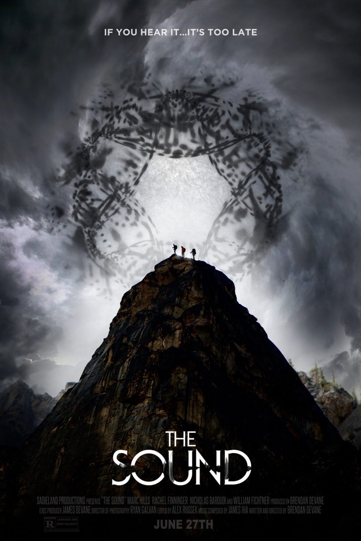 Poster of new climbing horror film with Alex Honnold.