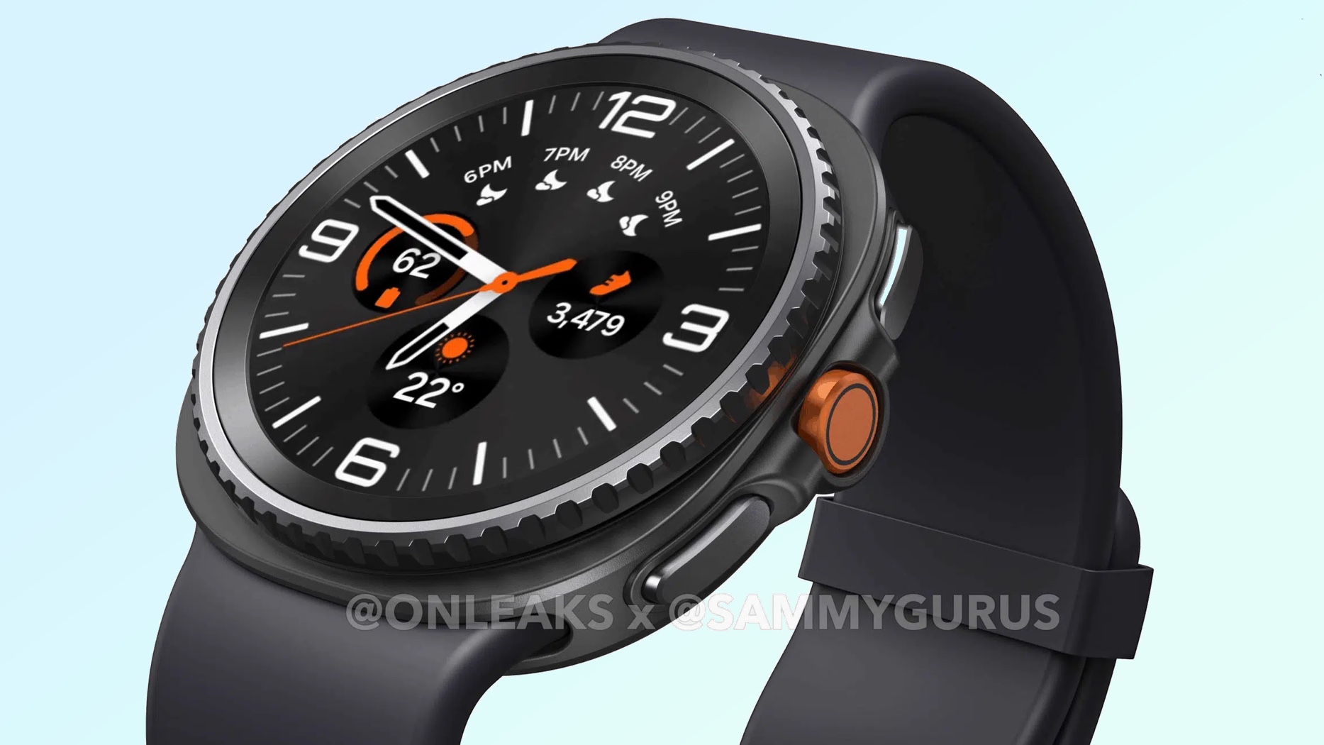 Render of Galaxy Watch 8 Classic