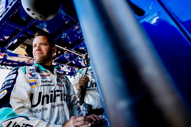 Saucon Valley High graduate Matt Barndt is the car chief for Hendrick Motorsports driver Chase Elliott. (Hendrick Motorsports/Adrian Lauerman).
